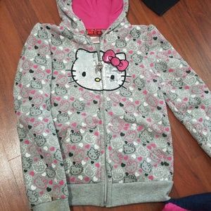 Hello Kitty zipper sweater